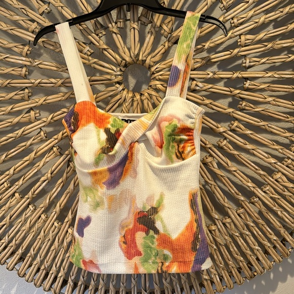 Rotate Birger Christensen Women's Cream Top - Picture 2 of 2